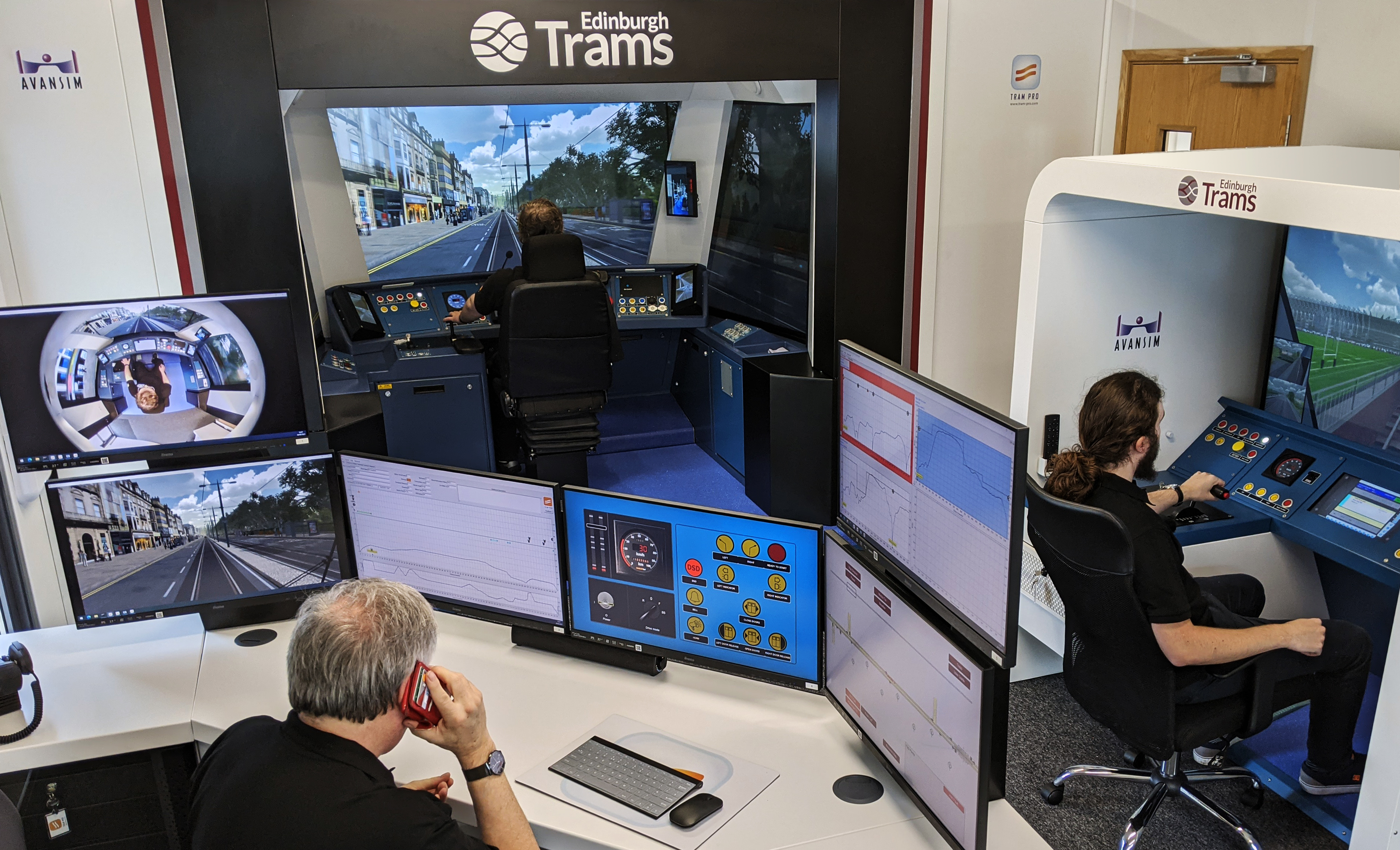 Simulator in training centre