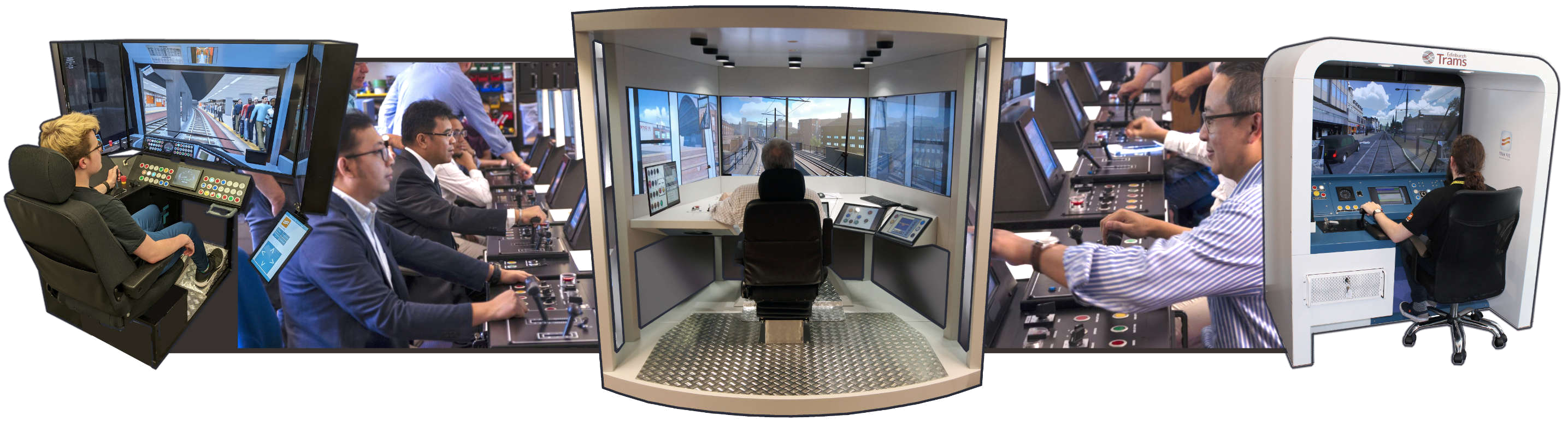 Assortment of simulators