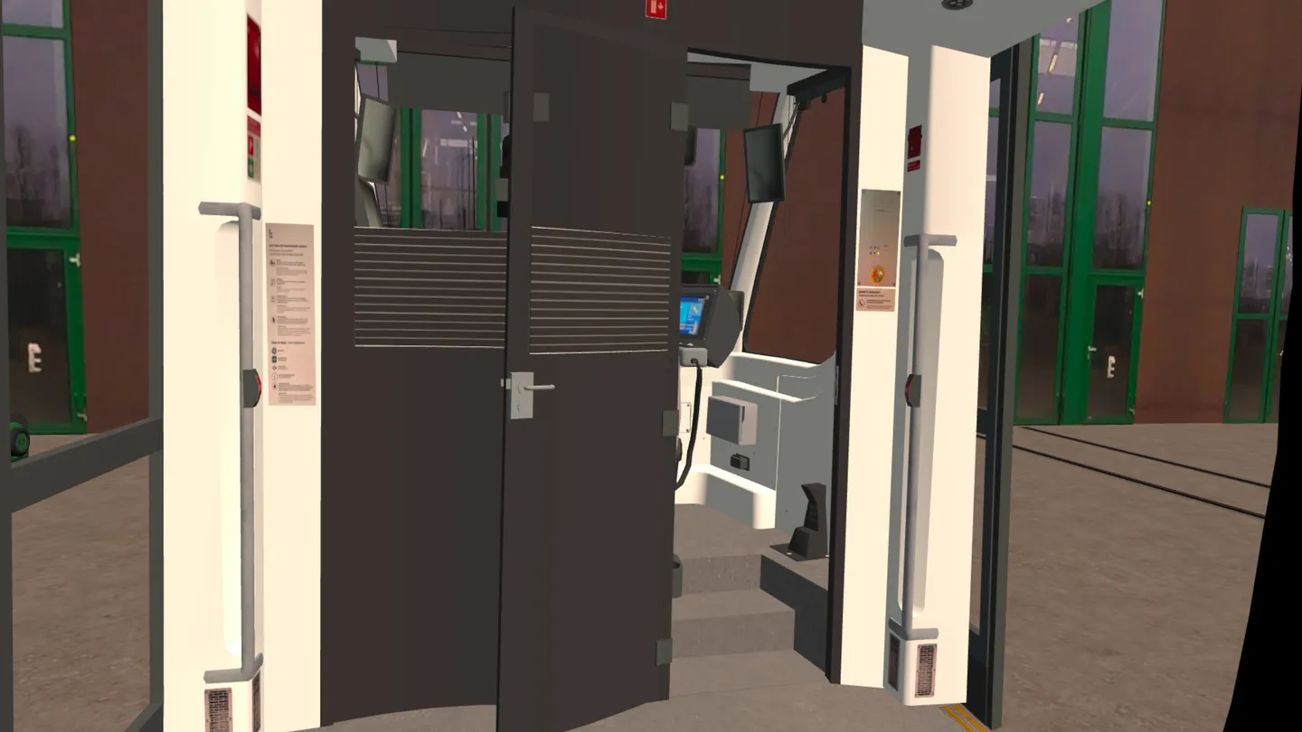 VR training - door operation