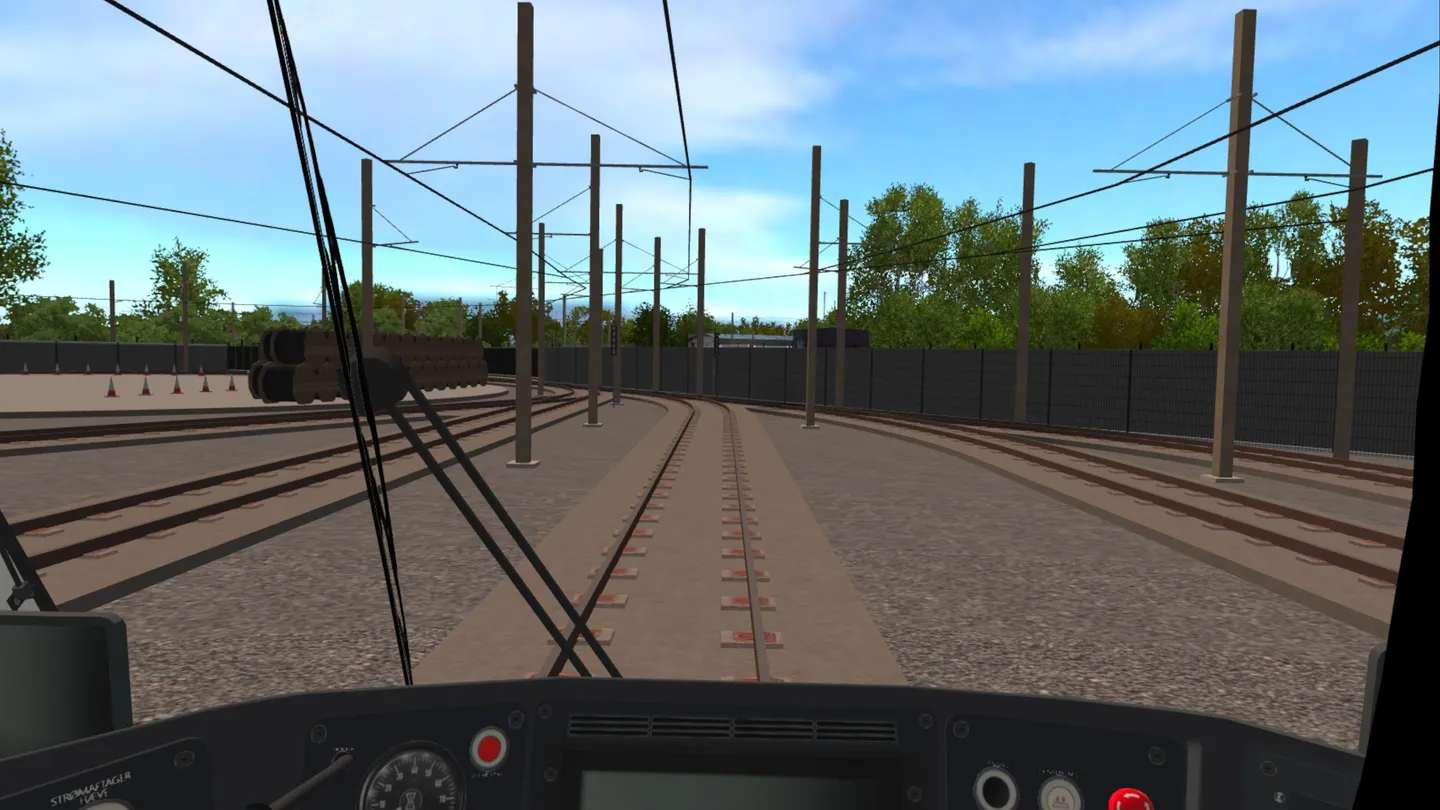 VR training - forward view